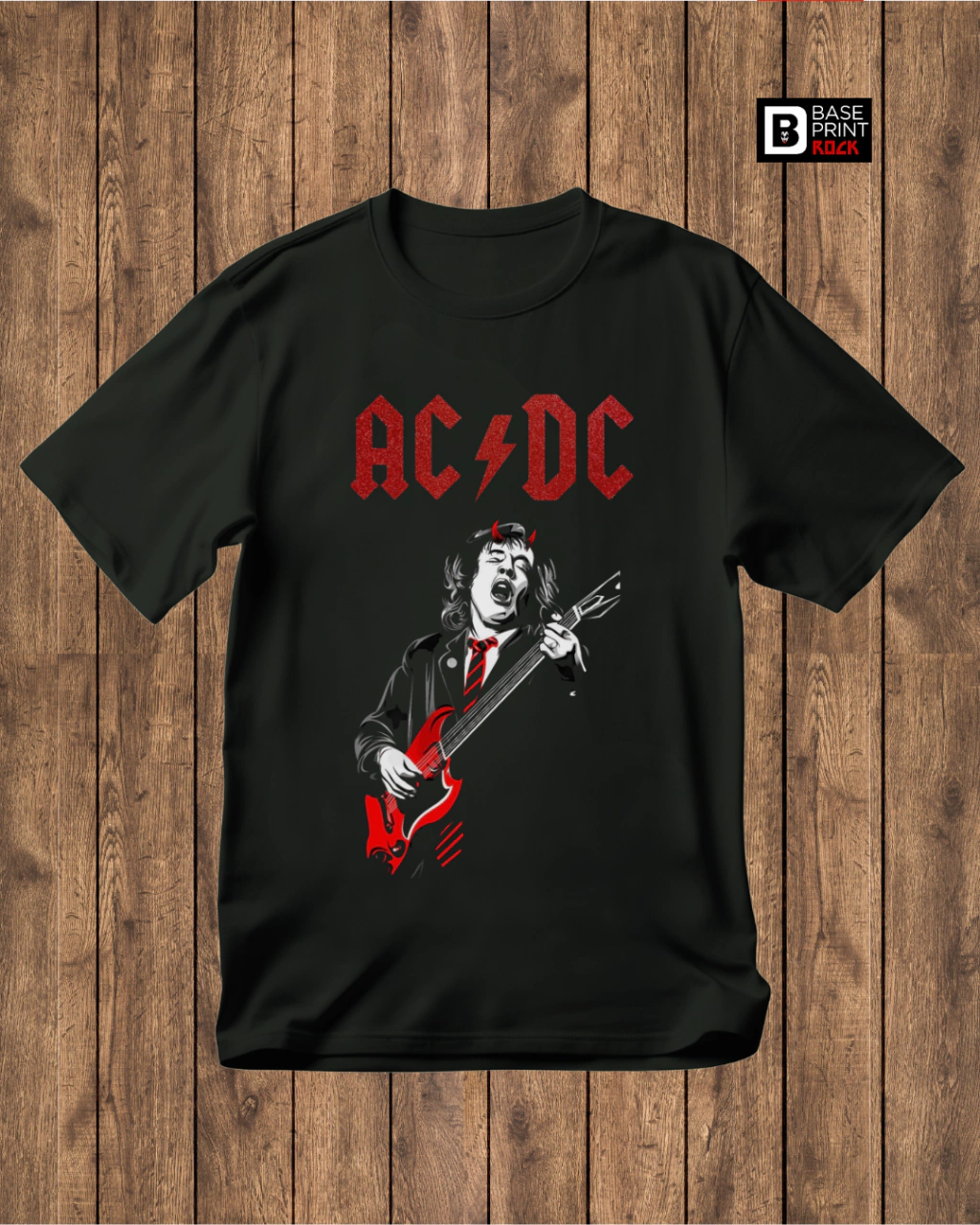 Camiseta AC/DC Angus HTH