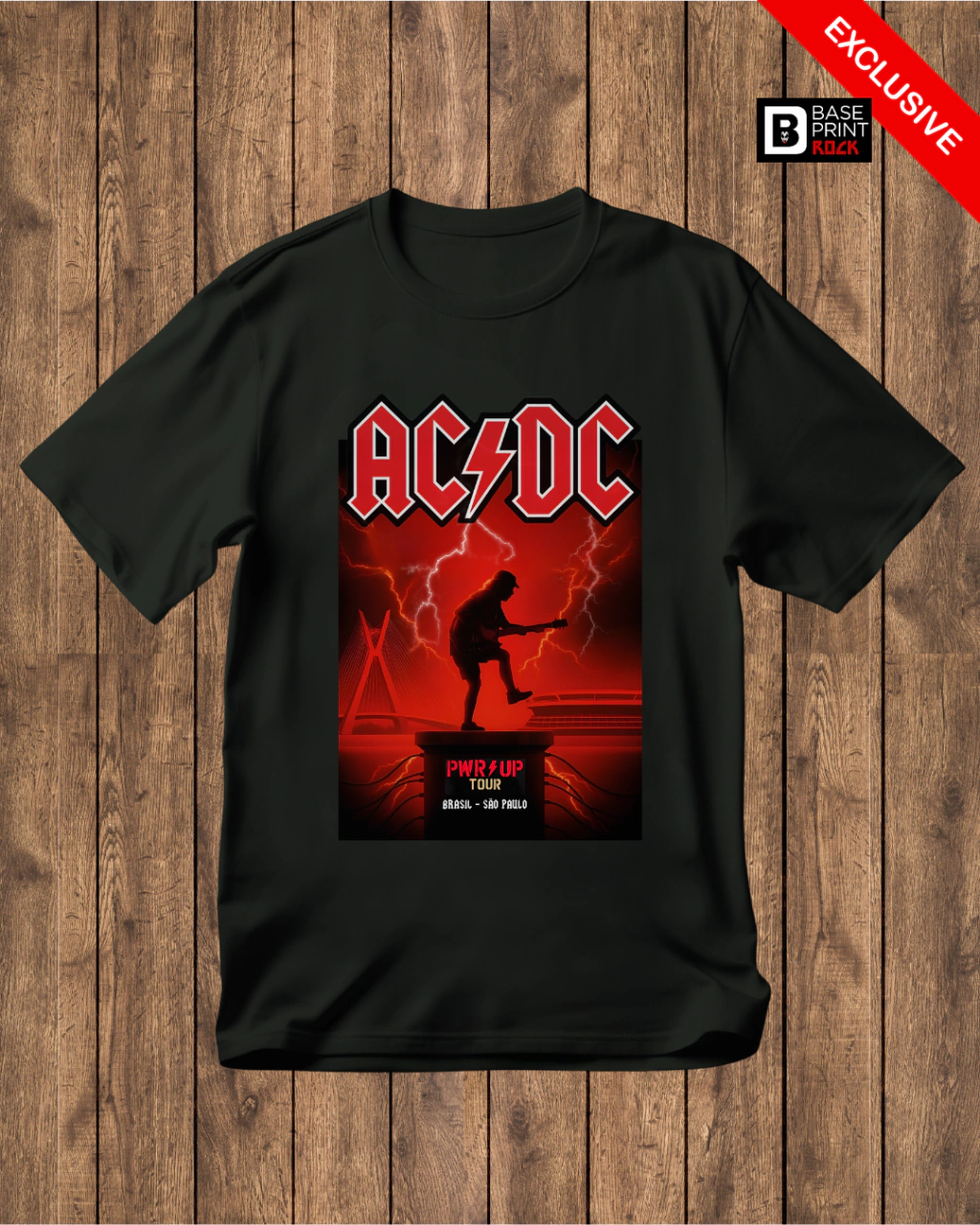 Camiseta AC/DC Angus Power Up Tour