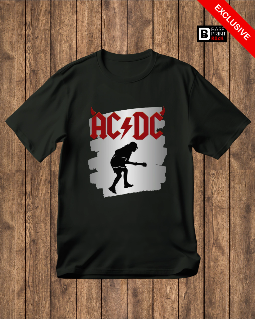 Camiseta AC/DC Angus Young Silhouette