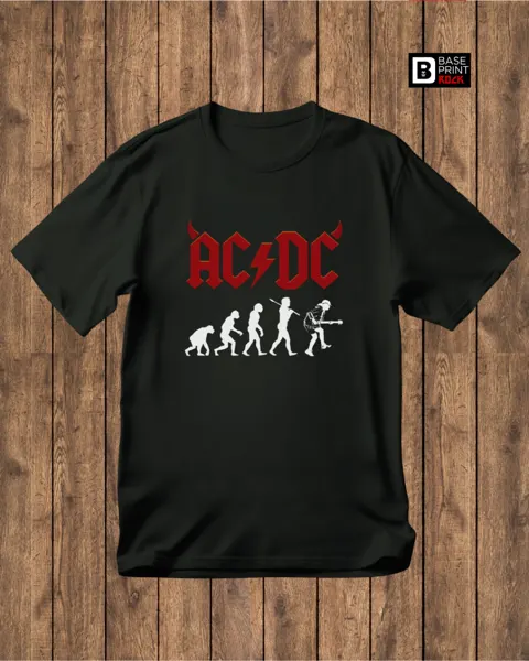 Camiseta AC/DC Evolution