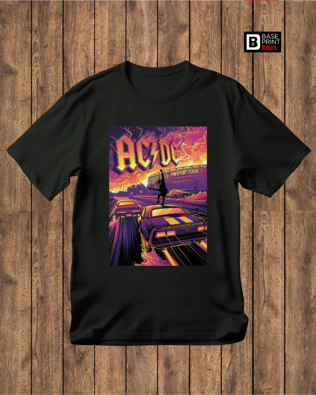 Camiseta AC/DC PWR UP Tour Perth