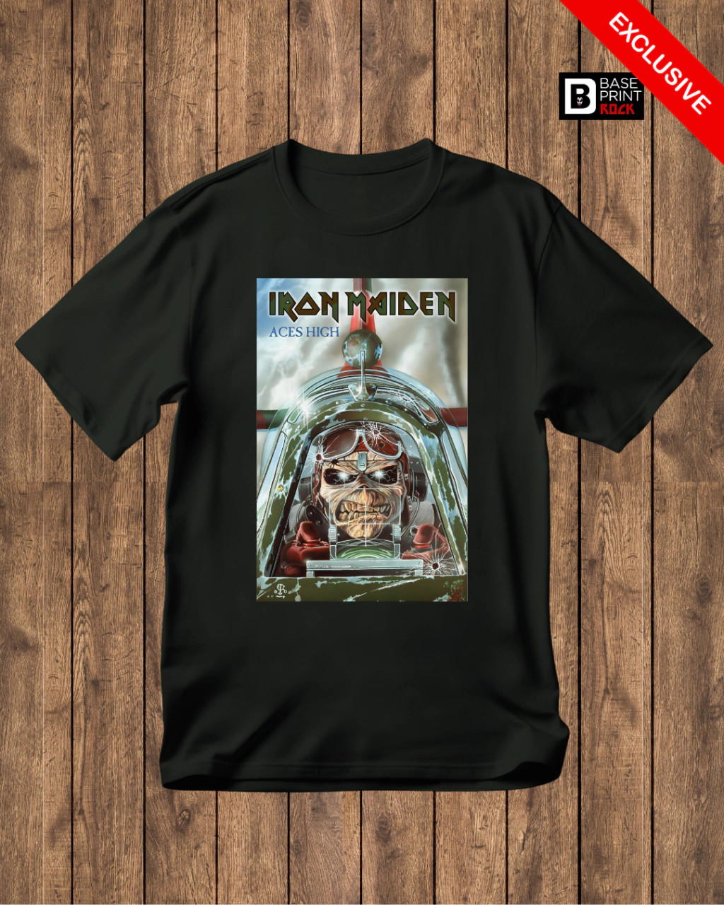 Camiseta Iron Maiden Aces High