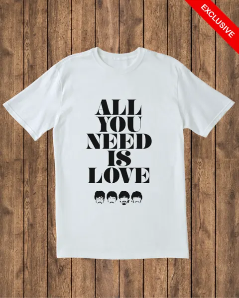 Camiseta All You Needs is Love