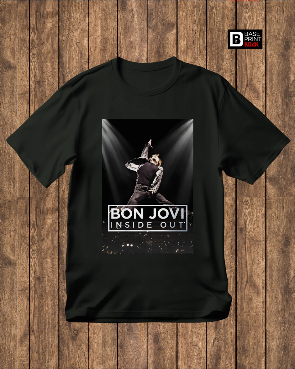 Camiseta Bon Jovi Inside Out