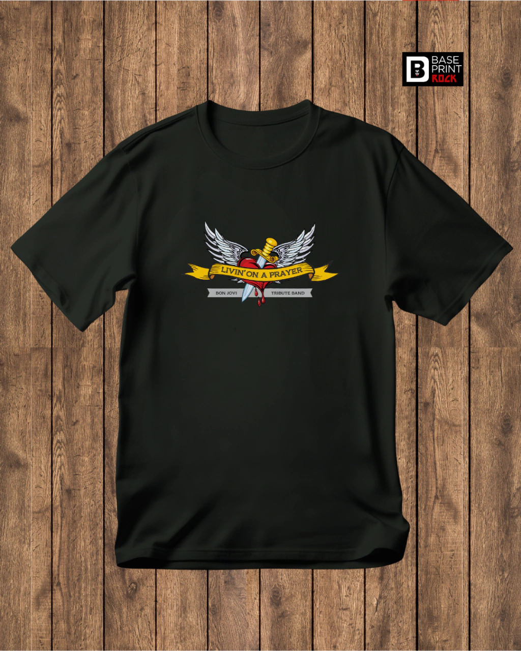 Camiseta Bon Jovi Livin' on a Prayer