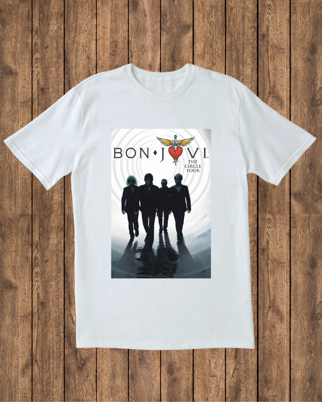 Camiseta Bon Jovi The Circle Tour