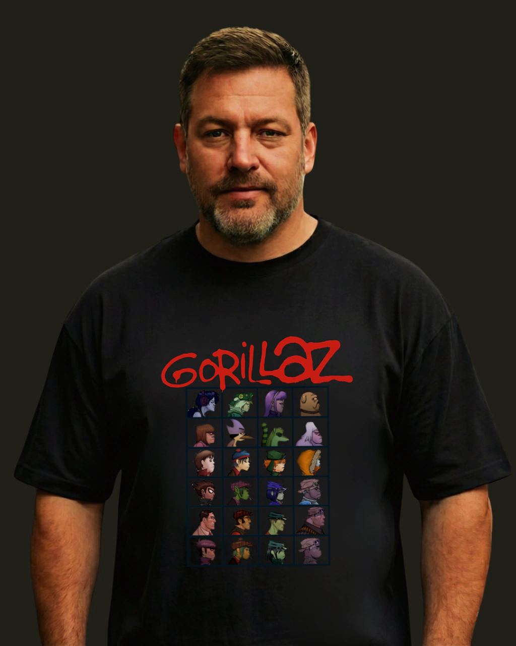 Camiseta Gorillaz Folks — foto 4