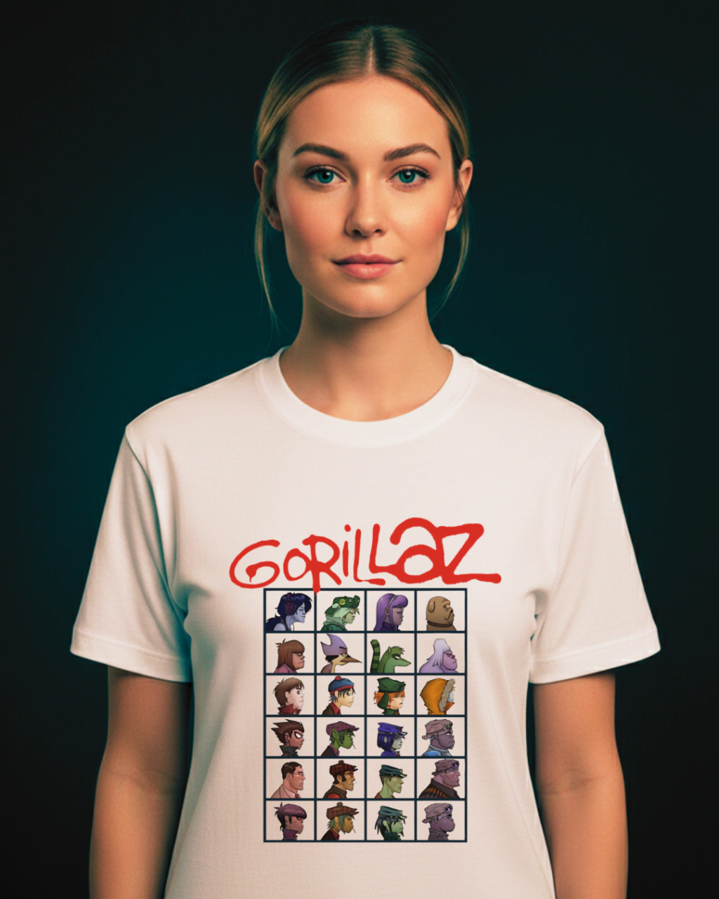 Camiseta Gorillaz Folks — foto 5