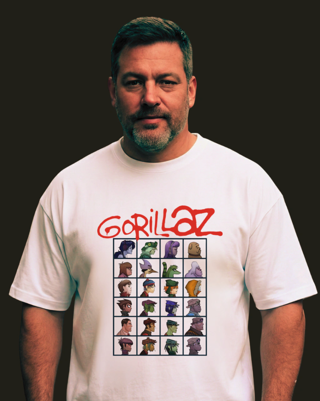 Camiseta Gorillaz Folks — foto 6