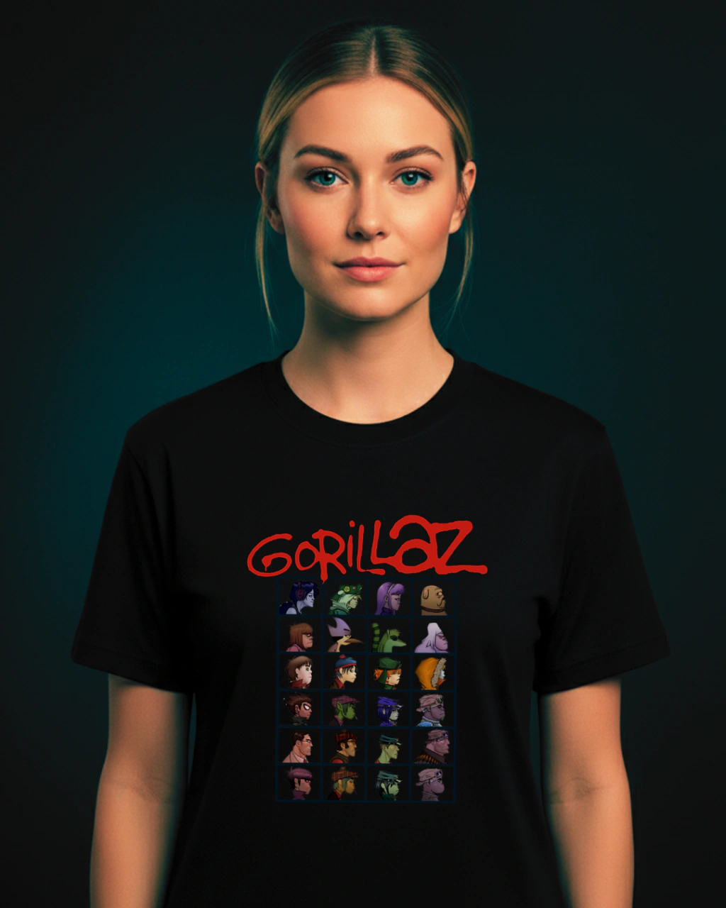 Camiseta Gorillaz Folks — foto 9