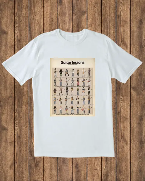Camiseta Guitar Lessons