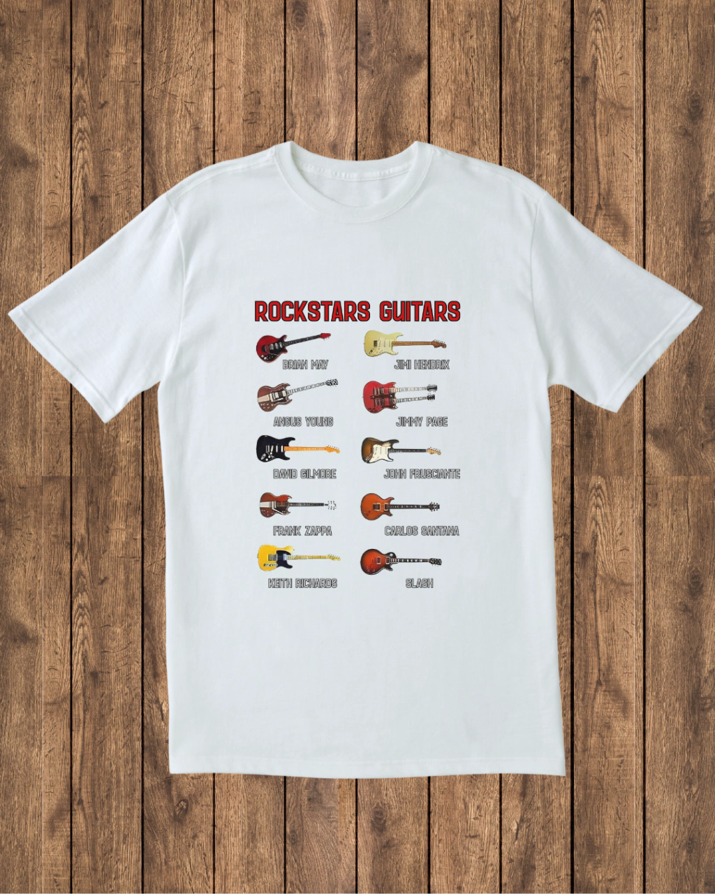 Camiseta Guitars