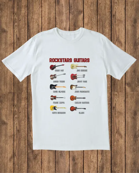 Camiseta Guitars
