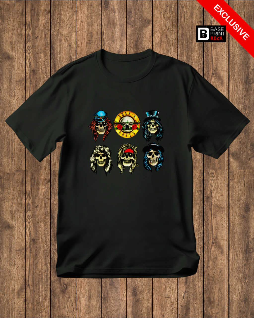 Camiseta Guns n' Roses Classic