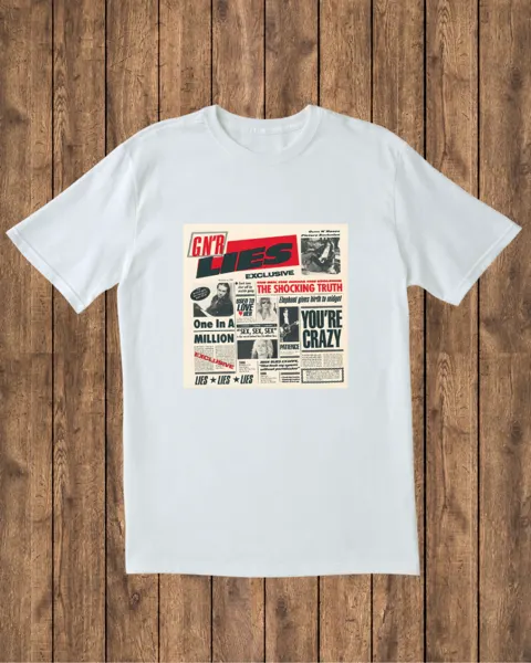 Camiseta Guns n' Roses Lies