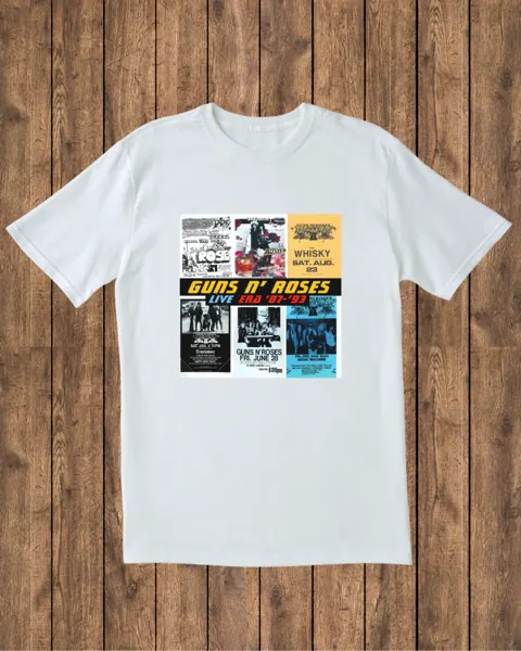 Camiseta Guns n' Roses Live