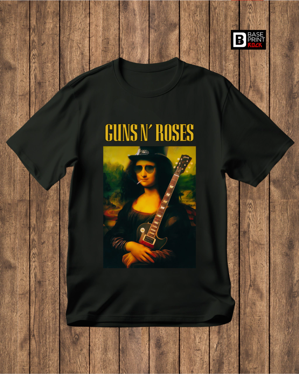 Camiseta Guns n' Roses Monalisa GNR