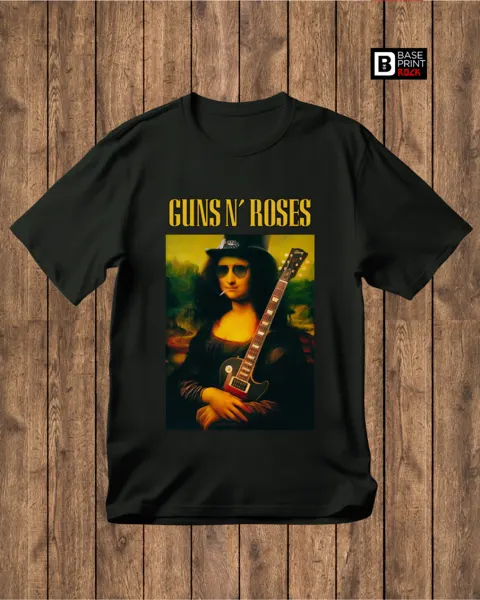 Camiseta Guns n' Roses Monalisa GNR