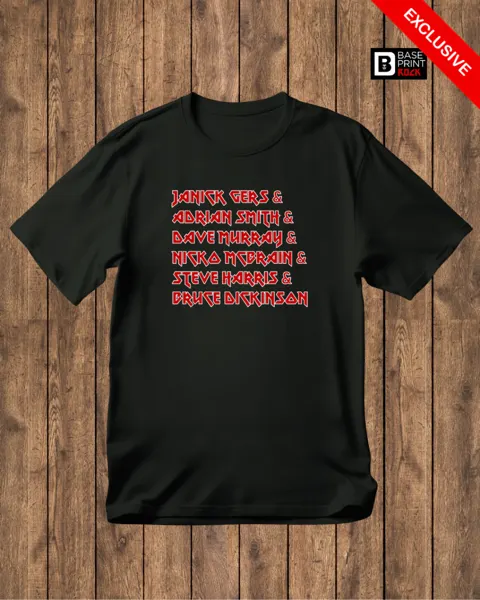 Camiseta Iron Maiden Formation