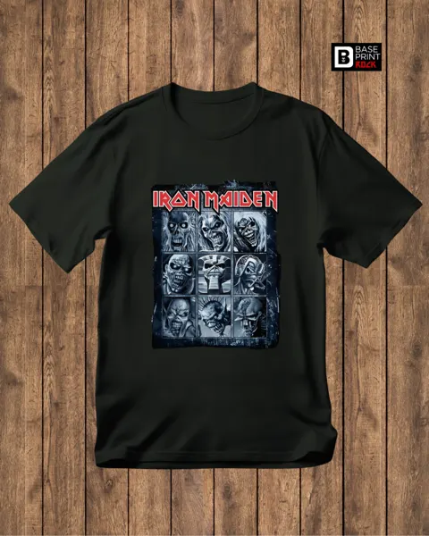Camiseta Iron Maiden 9 Eddies