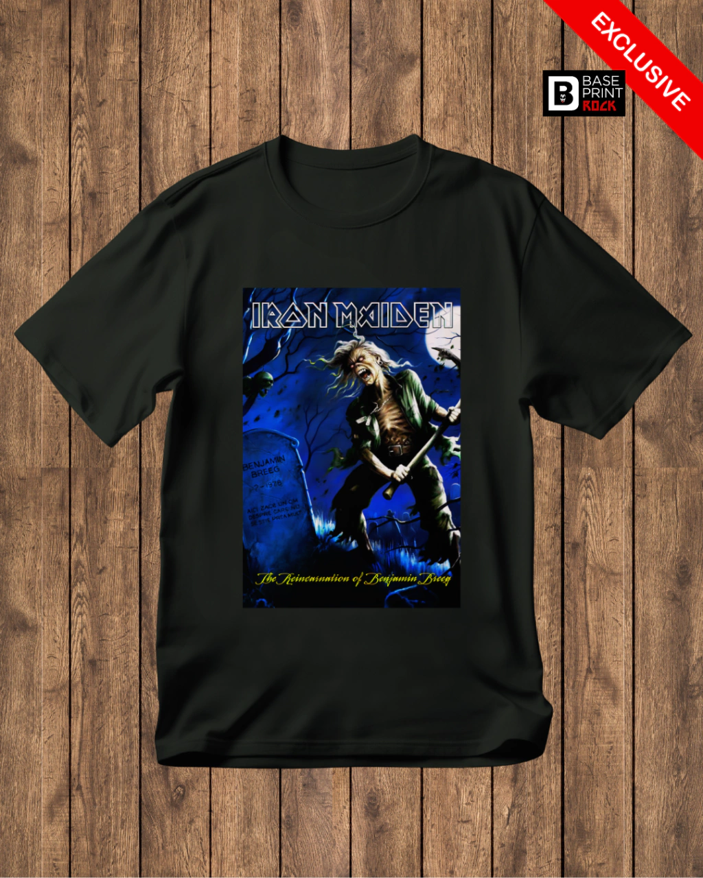 Camiseta Iron Maiden Benjamin Breeg