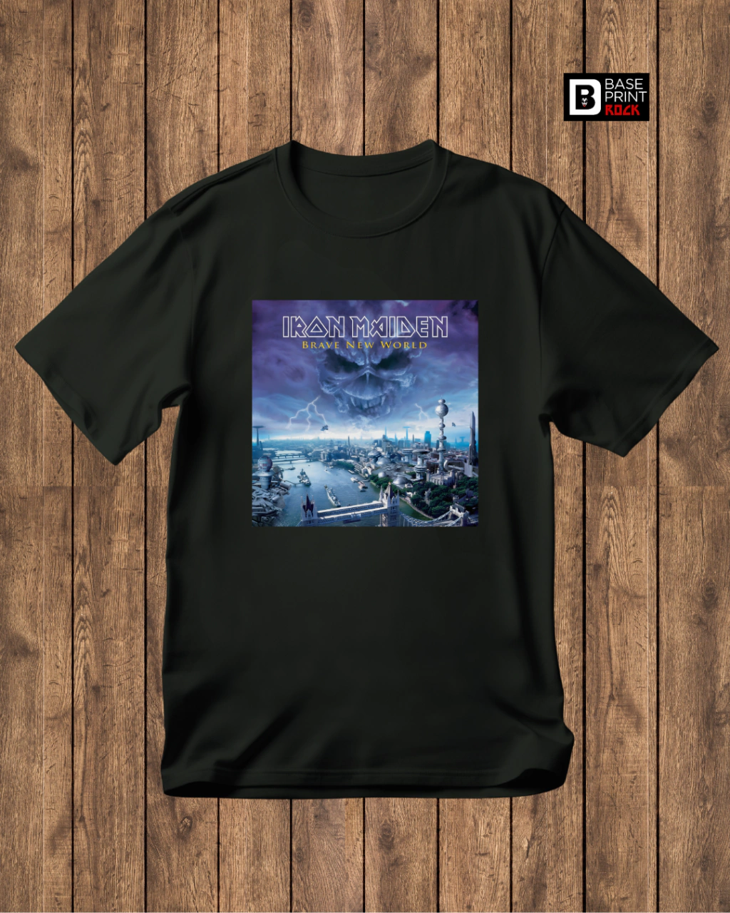 Camiseta Iron Maiden Brave New World