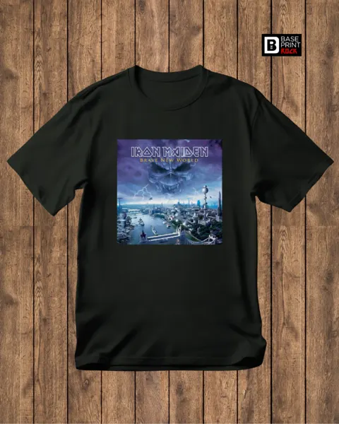 Camiseta Iron Maiden Brave New World