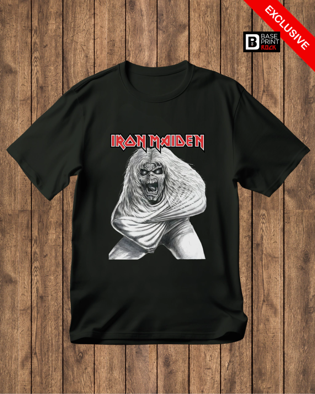 Camiseta Iron Maiden Eddie Crazy