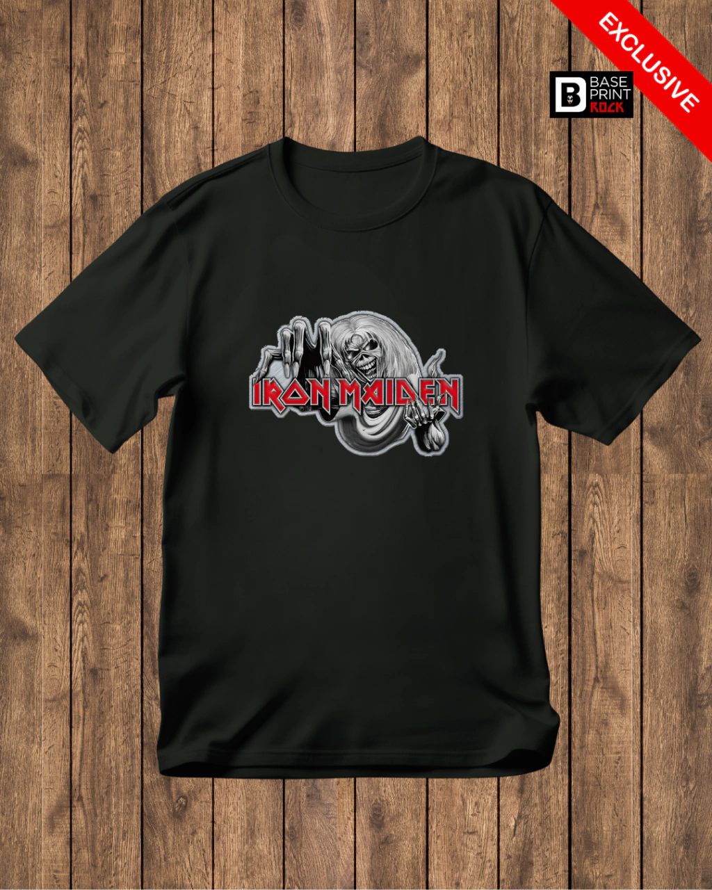 Camiseta Iron Maiden Eddie Garras