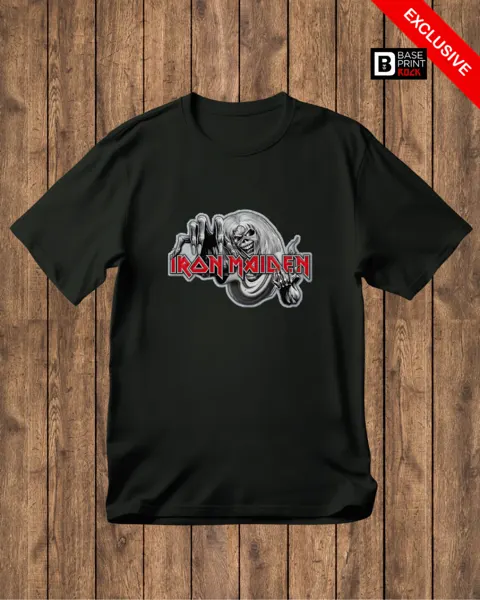 Camiseta Iron Maiden Eddie Garras
