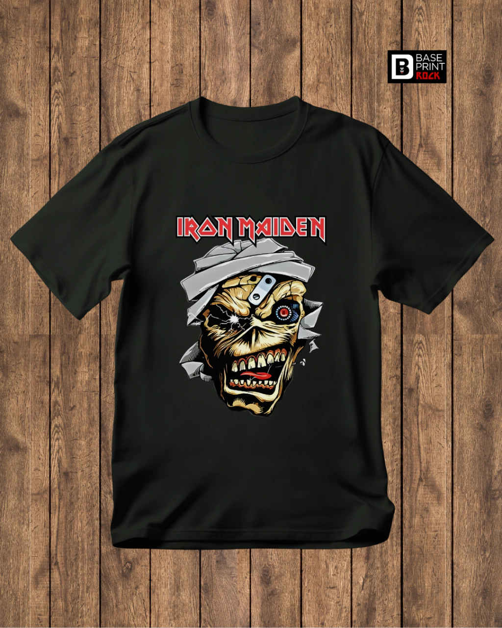Camiseta Iron Maiden Eddie Head