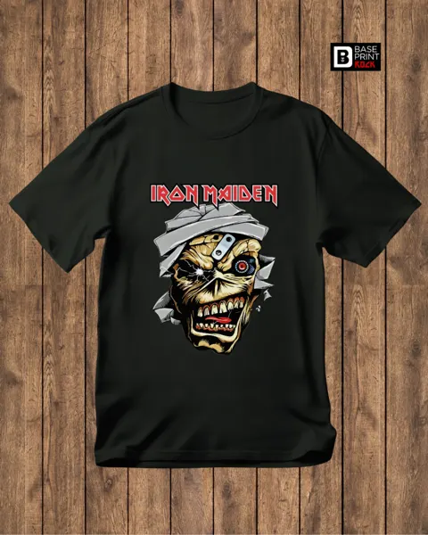 Camiseta Iron Maiden Eddie Head