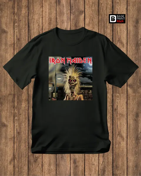 Camiseta Iron Maiden Eddie Vintage