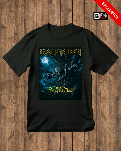 Camiseta Iron Maiden Fear of the Dark