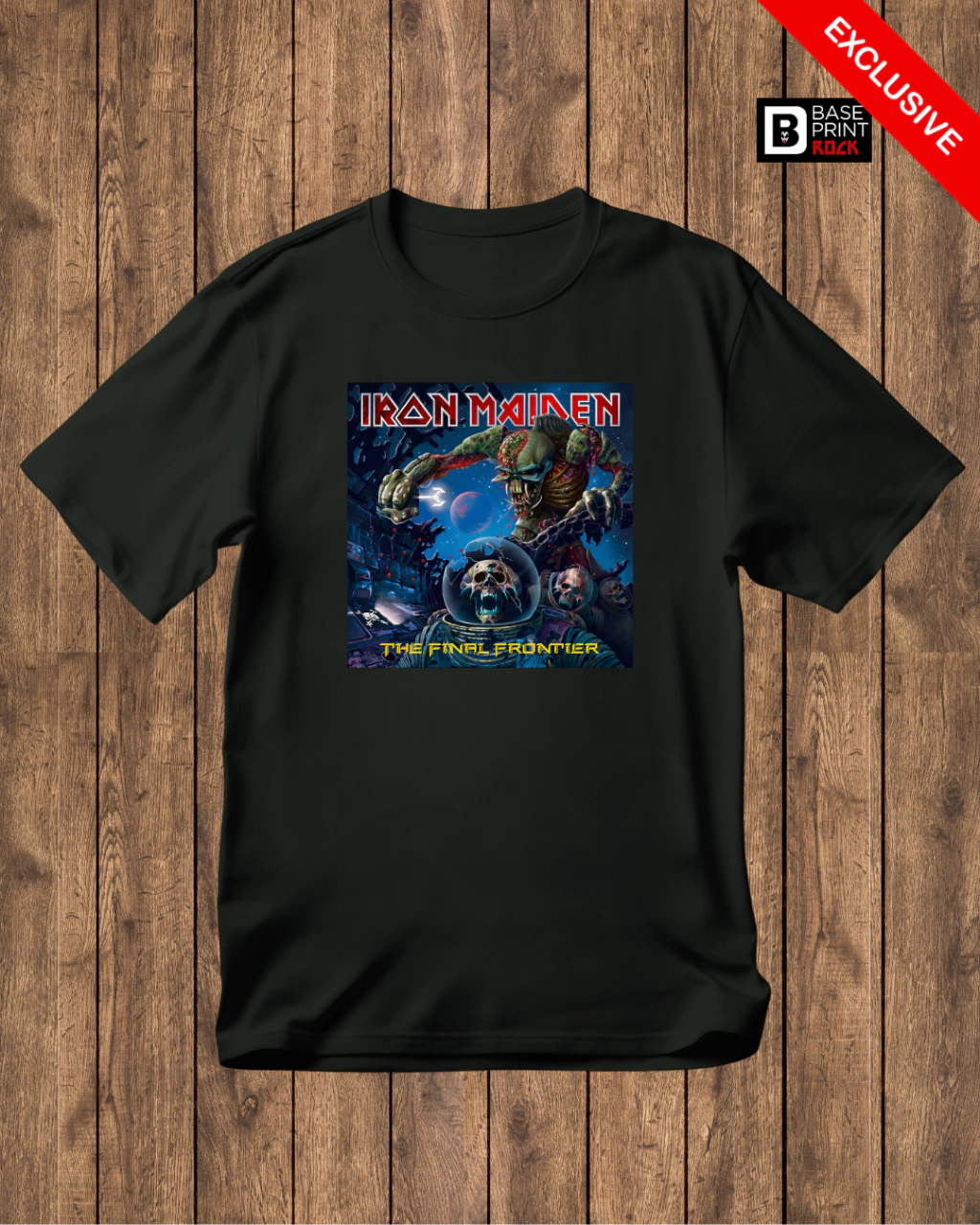 Camiseta Iron Maiden Final Frontier