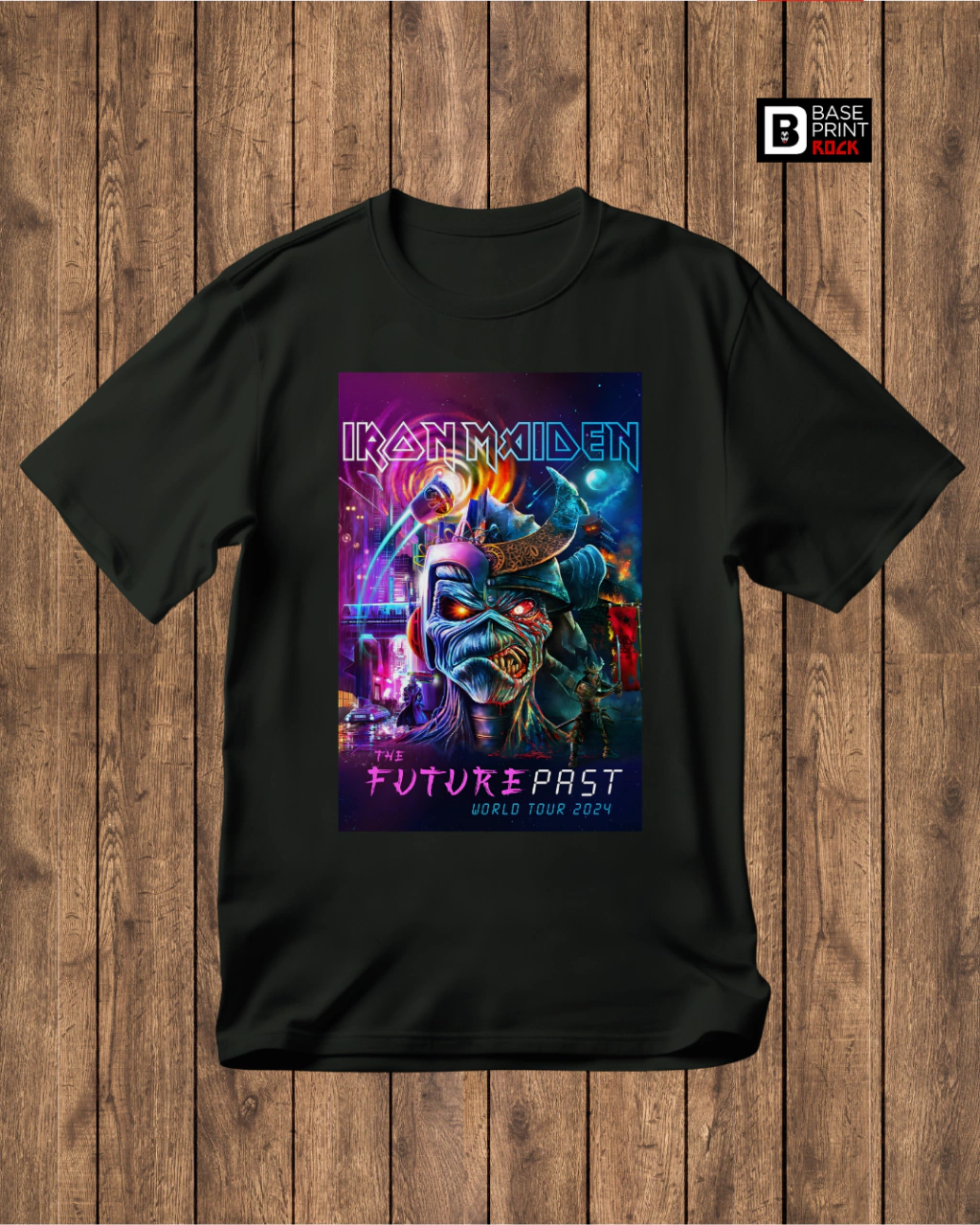 Camiseta Iron Maiden Future Past Tour