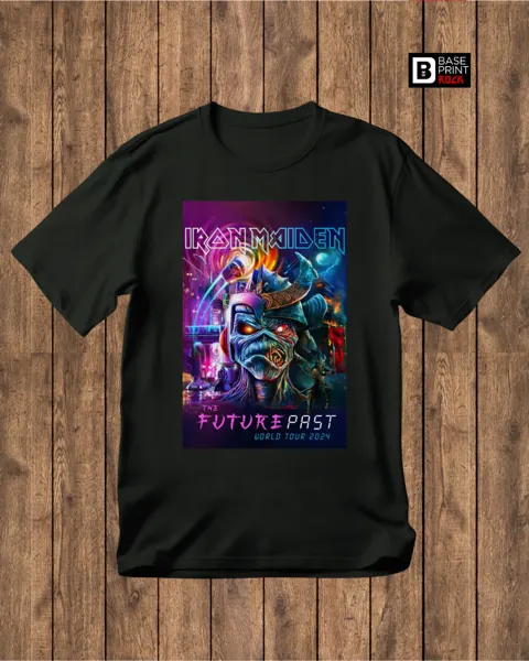 Camiseta Iron Maiden Future Past Tour