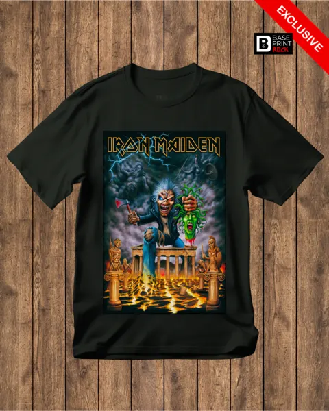 Camiseta Iron Maiden Medusa