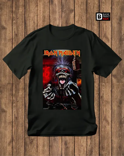 Camiseta Iron Maiden Radio