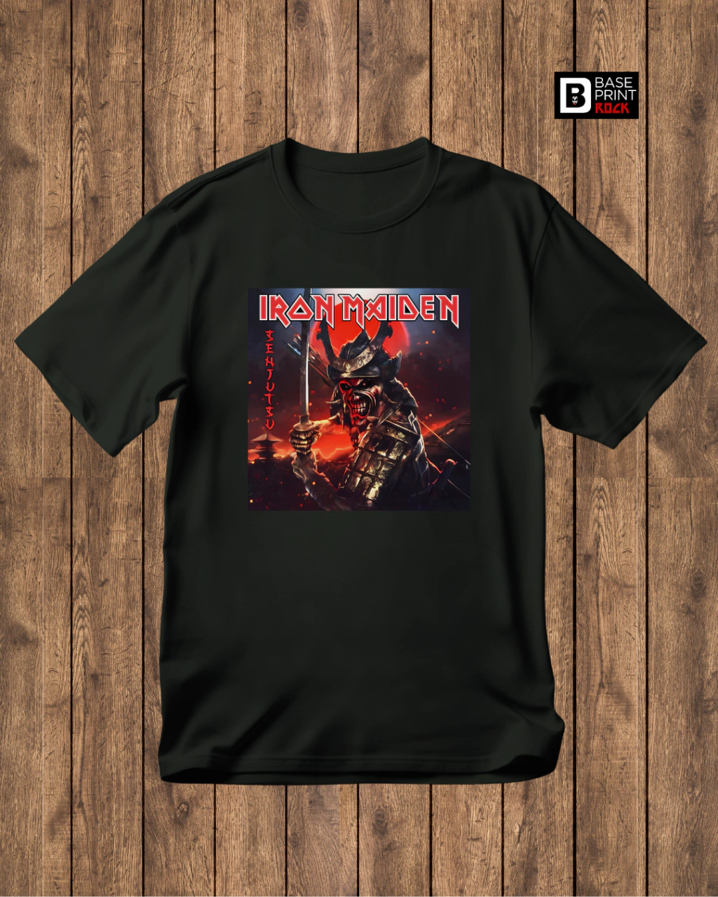 Camiseta Iron Maiden Senjutsu