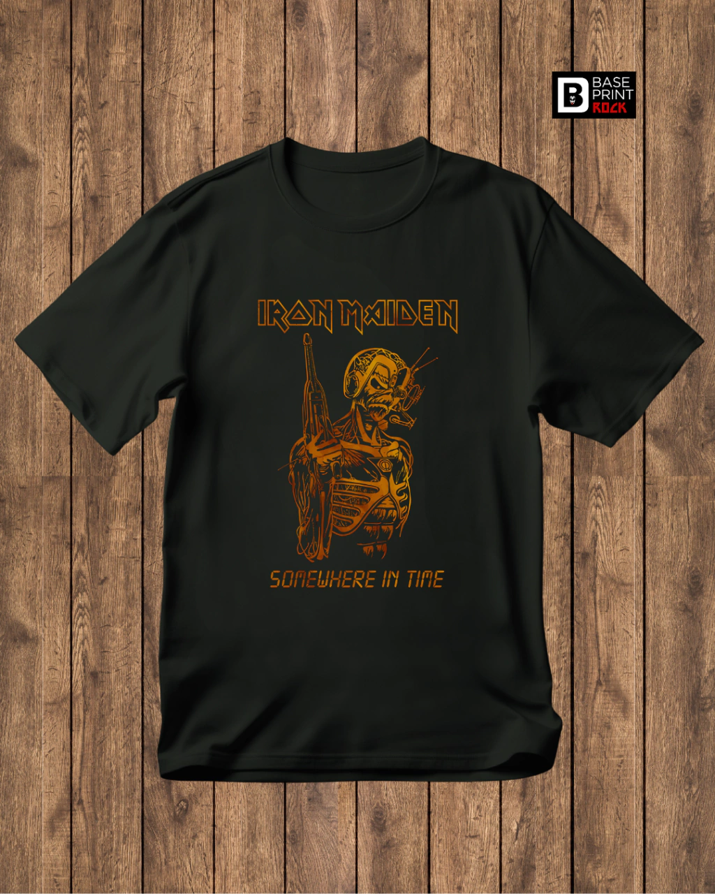 Camiseta Iron Maiden Somewhere in Time