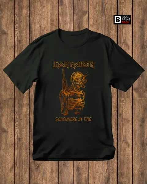 Camiseta Iron Maiden Somewhere in Time