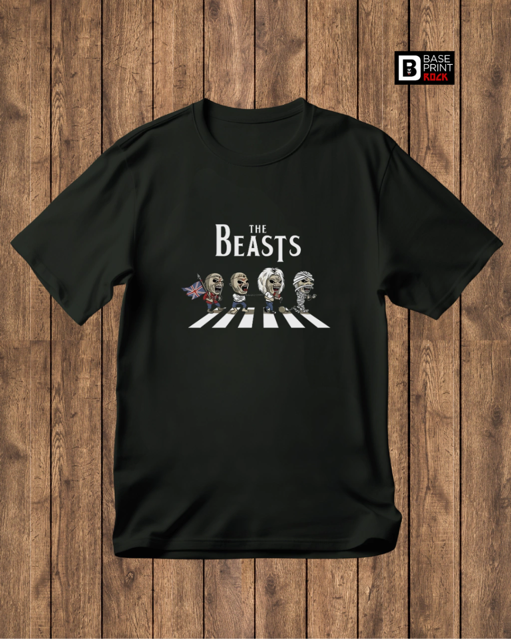 Camiseta Iron Maiden The Beasts