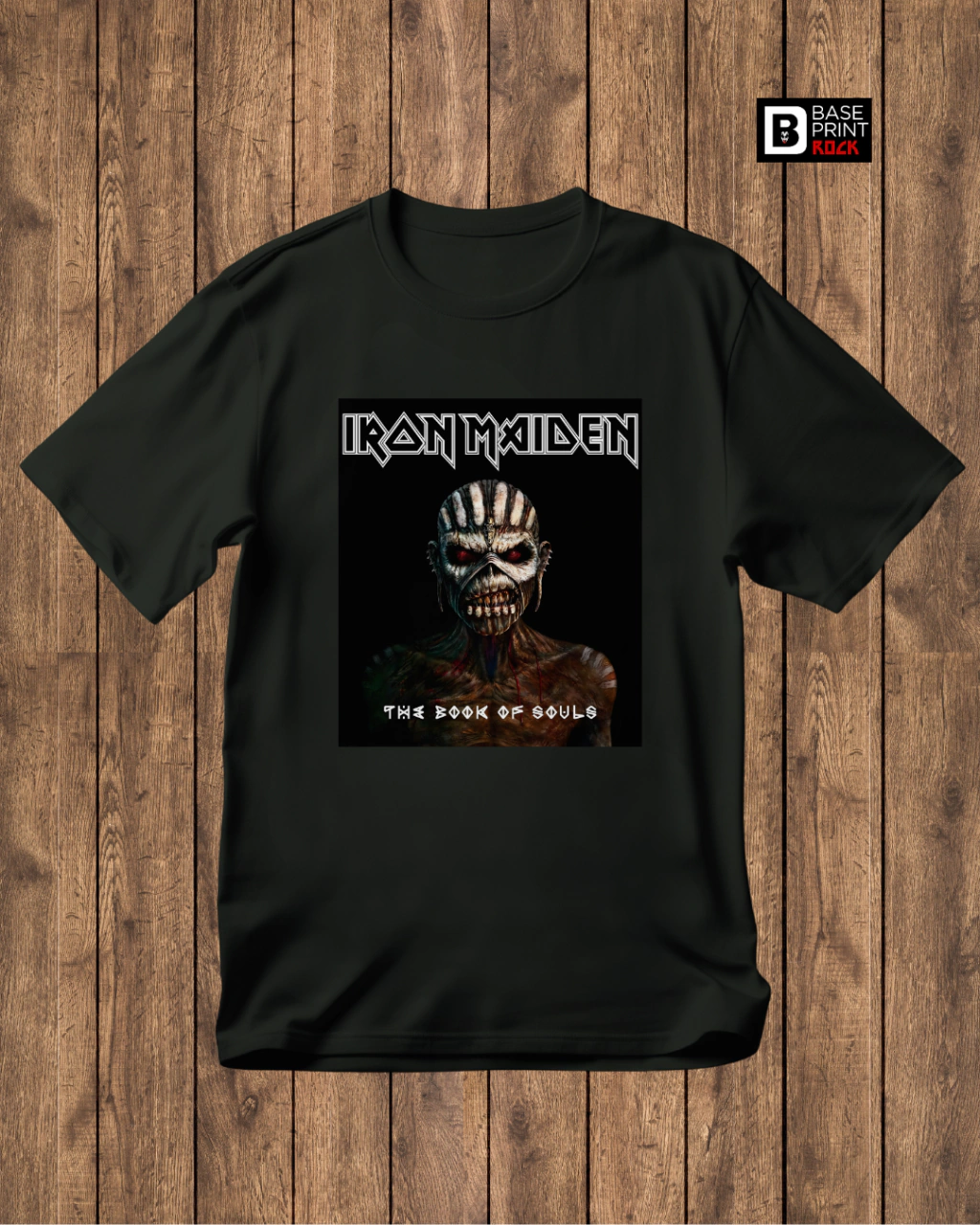 Camiseta Iron Maiden The Book of Souls