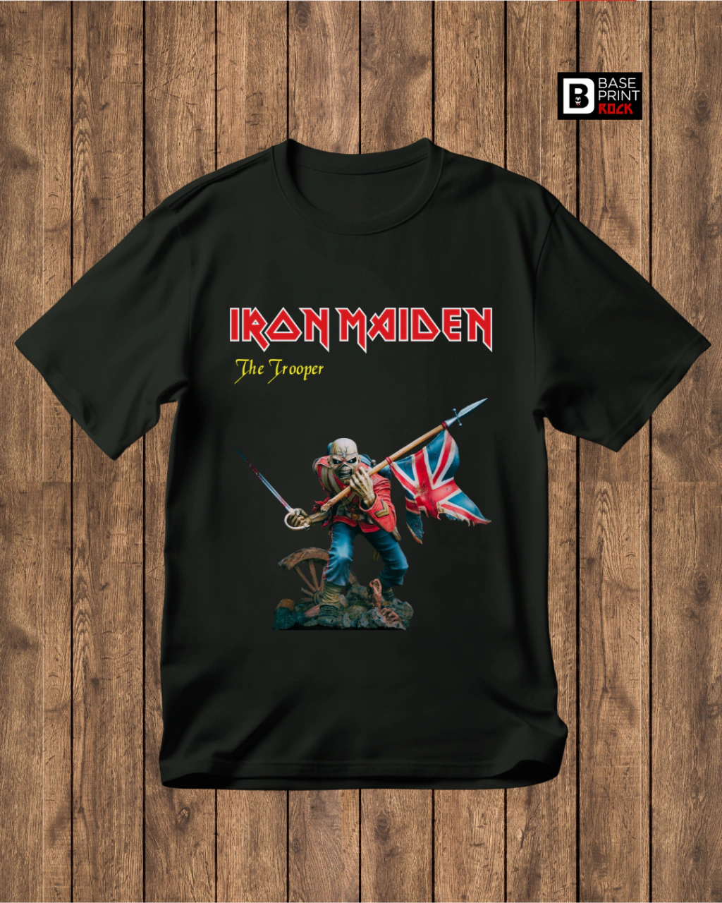 Camiseta Iron Maiden The Trooper