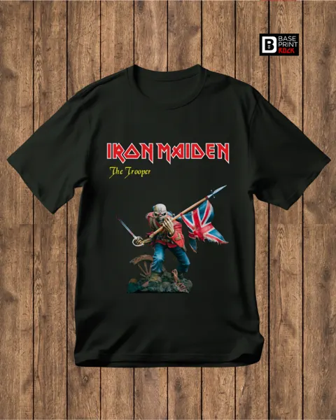 Camiseta Iron Maiden The Trooper