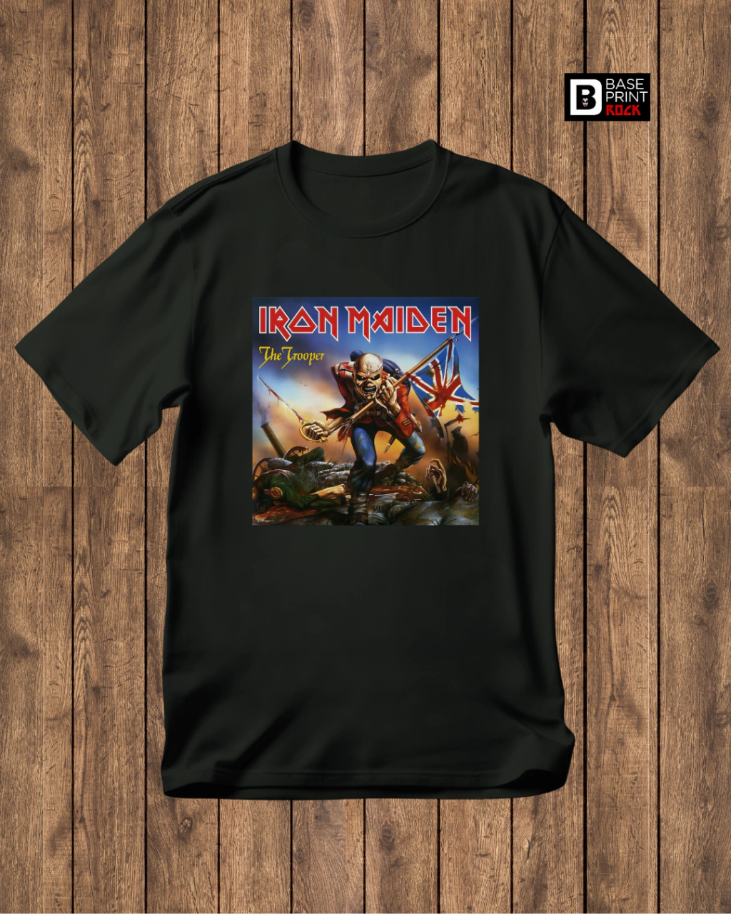 Camiseta Iron Maiden The Trooper