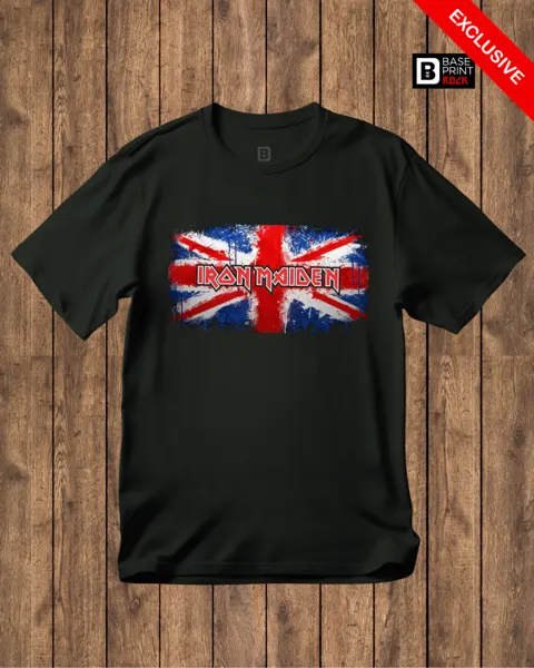 Camiseta Iron Maiden UK