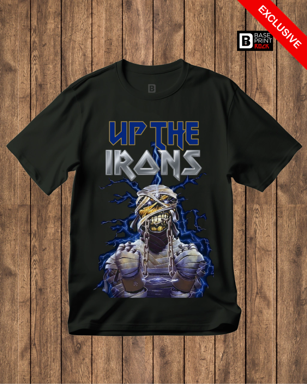 Camiseta Iron Maiden Up the Irons