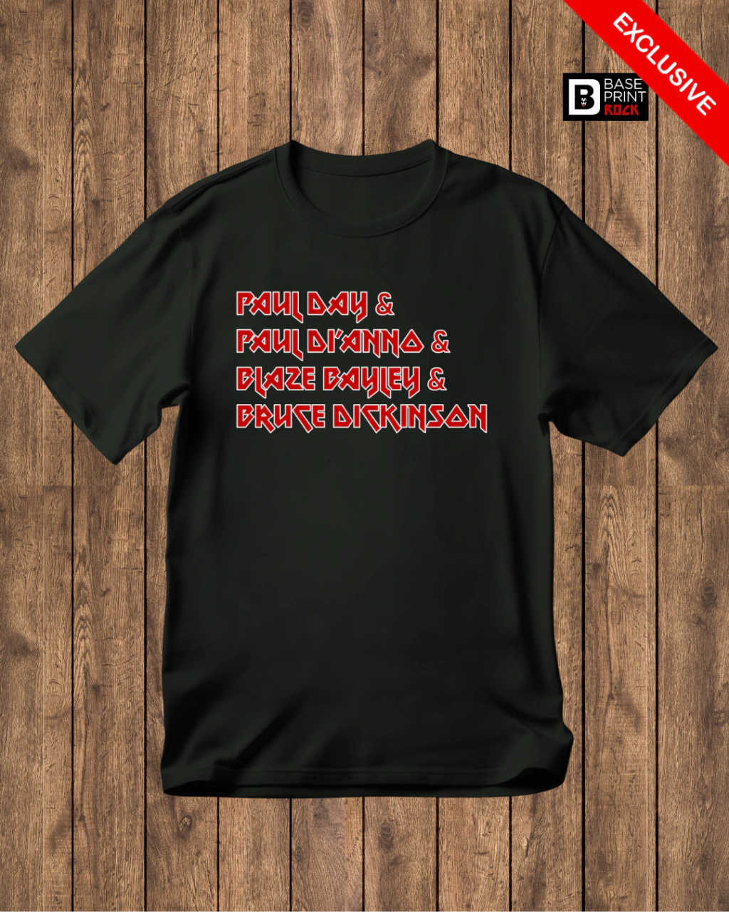 Camiseta Iron Maiden Vocals